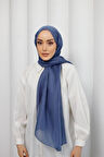Abiye Şal Koyu İndigo
