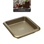 La Cucina Karbon Çelik Kare Fırın Kabı 24cm