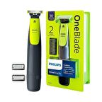 Philips OneBlade QP2520 2 Döner Başlıklı Şarjlı Islak/Kuru Sakal Kesme Makinesi 