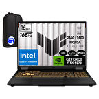 Asus Tuf Gamıng F16 FX608JPR-QT069EP3 Intel Core I7-14650HX 32GB Ram 512GB SSD RTX5070 16" 165Hz Wqxga WIN11 Pro + Elektropasaj Çanta