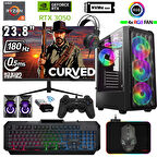 Xaser Armor X120 Ryzen 5 5500 32GB Ram 1TB M.2 NVMe SSD 6GB RTX3050 24" 180Hz Masaüstü Oyuncu Bilgisayarı