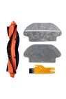 Xiaomi Mop Pro (stytj02ym) Uyumlu 4 Parça Yedek Filtre Fırça Seti