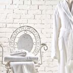 Linens Soft Pamuk Bornoz Beyaz xL