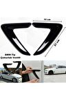 Bmw Tip Araç Çamurluk Ventili Piano Black Full Esnek Model Sağ - Sol 2 Adet Ventil 1. Kalite-