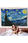Vincent van Gogh - Yıldızlı Gece Duvar Örtüsü - The Starry Night-7133