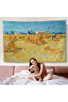 Vincent Van Gogh Provence'te Hasat Duvar Örtüsü-7148