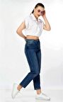 CEDY DENIM Kadın Yüksek Bel Soho Boyfriend Jean C599
