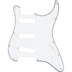 Fender Pickguard Strat 11 Hole S/S/S 3-Ply W/B/W