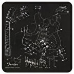 Fender Exploded Strat Mousepad