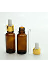 DAMLALIKLI 20 ML 10 ADET AMBER ŞİŞE