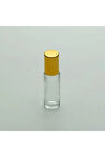 BOŞ PARFÜM ŞİŞESİ 4-5 ML (5 ADET) ROLL-ON SARI KAPAKLI BOŞ ŞİŞE