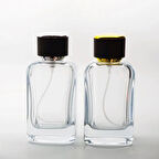 BOŞ PARFÜM ŞİŞESİ 100 ML KLASS (5 ADET) (SPREY APARAT İLE KAPATILIR-KOLAY KAPAMA) BOŞ ŞİŞE
