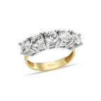 Altın Beştaş Yüzük