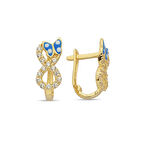 Altın Sonsuz Çiçek Taşlı Çocuk 1,56 Gram