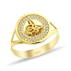 Altın Tuğralı Yüzük 2,18 Gram