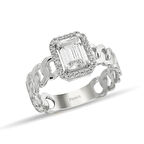 Altın Baget Yüzük 3,07 Gram