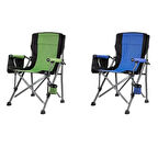 Madfox Roxy Katlanır Kamp Sandalyesi Green/Black