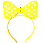 SARI IŞIKLI TAÇ YELLOW HEADBAND LED LİGHT SARI MİNNİE MOUSE IŞIKLI TAÇ SARI MİKİ TAÇ KONSER IŞIKLARI