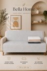 Bella Home Focus Koltuk Örtüsü | 170x215 cm | Yumuşak Peluş Dokulu | Dekoratif Çok Amaçlı Koltuk Şalı