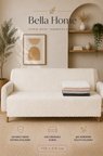 Bella Home Focus Koltuk Örtüsü | 170x215 cm | Yumuşak Peluş Dokulu | Dekoratif Çok Amaçlı Koltuk Şalı