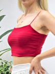 İp Askılı Crop Büstiyer