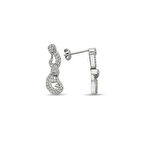 Altın Taşlı Set Küpe