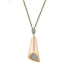 Altın Taşlı Set Kolye