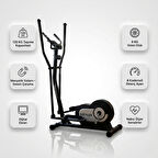 Manyetik Eliptik Kondisyon Bisikleti – Sessiz, Güçlü, Ev Tipi Kardiyo Deneyimi