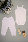 İp Askılı Dantel Detaylı Kız - Erkek Bebek & Çocuk Takım