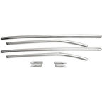 UNC  Renault Clio 4 Cam Alt Çıtası SW Sport Tourer 2012-2018 Paslanmaz Çelik