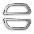 UNC  Ford Transit Sis Far Çerçevesi 2014- Paslanmaz Çelik