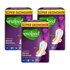 Molped Supernight Gece Bariyer Koruması 16 lı Gece x 3 Adet