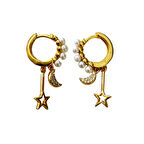 Masaliko Liu Gümüş Küpe Ms3223, 925 Ayar Gümüş, İthal Ürün