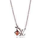 Masaliko Lius V  Gümüş Kolye Ms3374, 925 Ayar Kadın Gümüş Kolye, ithal Ürün