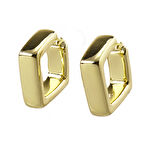 Masaliko Lui S 10 Halka Gümüş Küpe Ms3728, 925 Ayar Kadın Gümüş Küpe, İthal Ürün