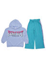Kız Çocuk Eşofman Takım Kapüşonlu