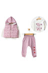Bebek Kız Takım Üç Parça