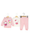 Kız Bebek Takım 3 Parça