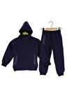 Erkek Çocuk Eşofman Takım Kapüşonlu Fermuarlı