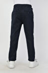 Erkek Çocuk Pantolon Gabardin Lastikli Lacivert Renk