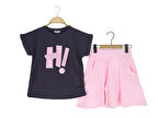 Kız Çocuk Şortlu Takım