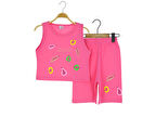 Kız Çocuk Şortlu Takım