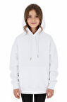 Kız Çocuk Sweatshirt Kapüşonlu Şardonlu Kışlık