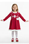Kız Çocuk Elbise Noellik Kışlık