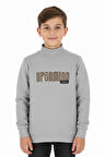 Erkek Çocuk Sweatshirt Baskılı Kışlık Şardonlu