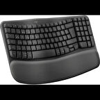 Logıtech Wave, 920-012311, Kablosuz, Türkçe Q, Multimedya, Dolgu Bileklikli Klavye
