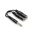 HOSA 1/4\'\' TS (M)  Dual 1/4\'\' TS (F) Y-kablo