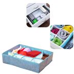 Piev 7 Bölmeli Çekmece Düzenleyici Organizer Mavi Çizgili