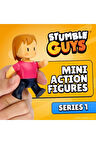 Stumble Guys 4'lü Mini Aksiyon Figür Seti - Ms Stumble - Capt Noheart – Banana Guy
