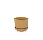 Omnipazar SO-S281 Dekoratif Tabaklı Lüks Çizgi Desenli Saksı 1.7 Litre